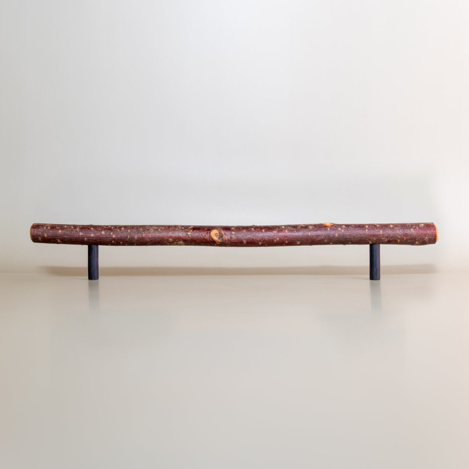 Pull Bar Handle 230 • Hazel & Blackened Brass • Smooth