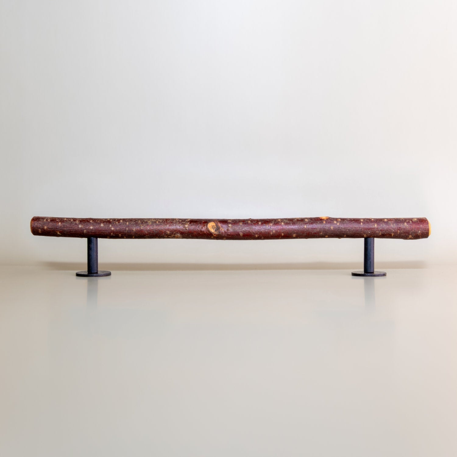 Pull Bar Handle 230 • Hazel & Blackened Brass • Smooth