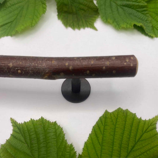 Pull Bar Handle 230 • Hazel & Blackened Brass • Smooth