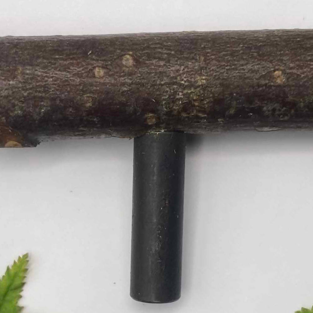 Pull Bar Handle 230 • Hazel & Blackened Brass • Smooth
