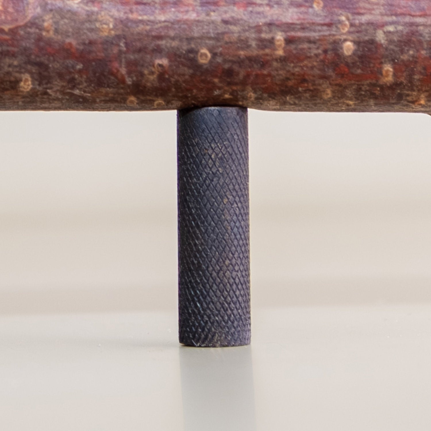 Pull Bar Handle 230 • Hazel & Blackened Brass • Knurled