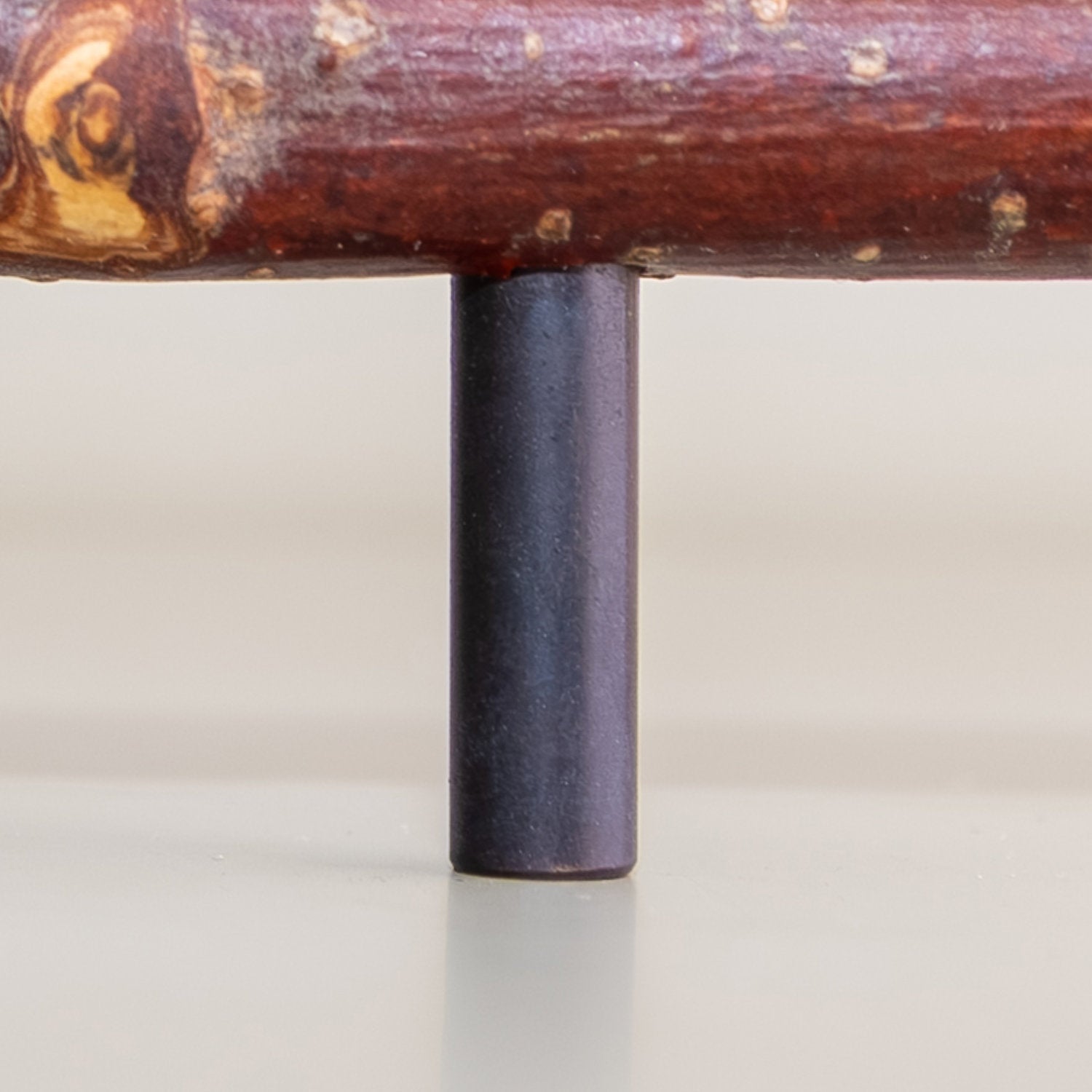 Pull Bar Handle 160 • Hazel & Blackened Brass • Smooth